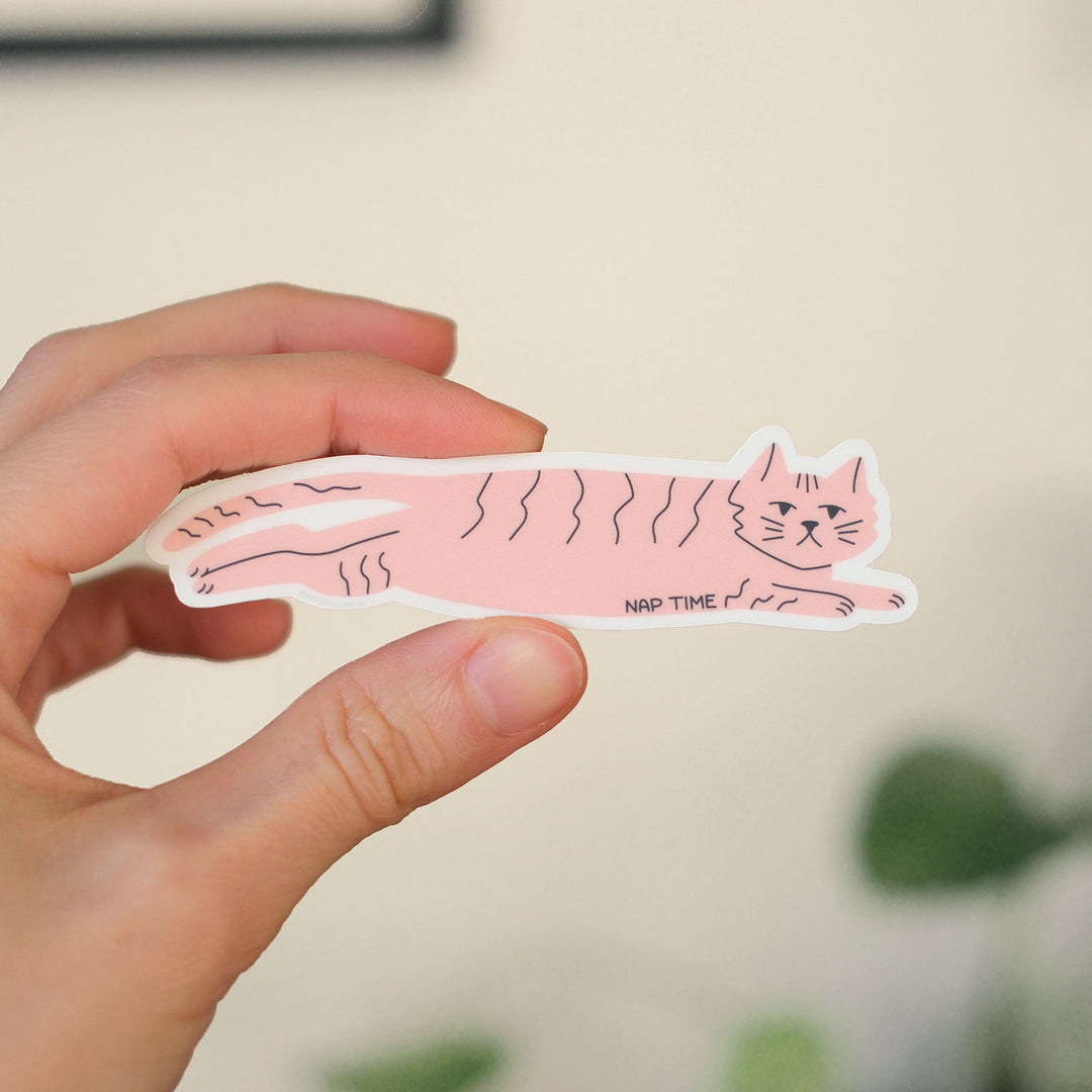 Cat Nap Time Sticker