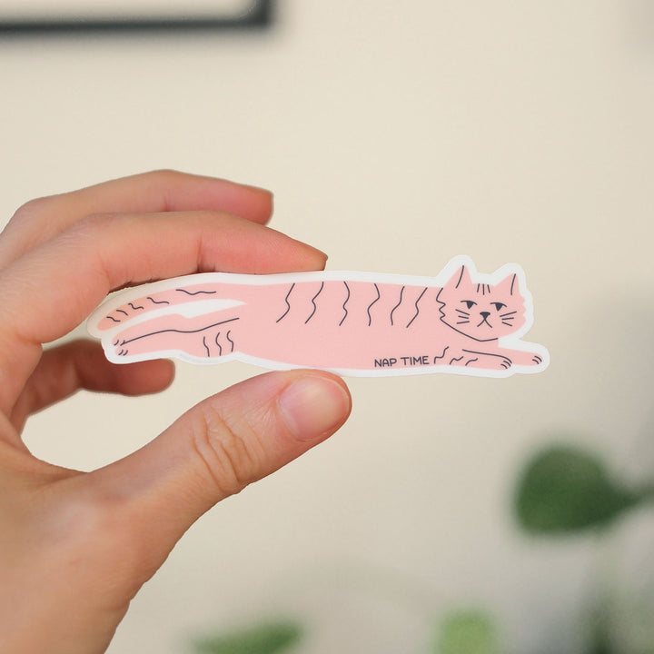 Cat Nap Time Sticker