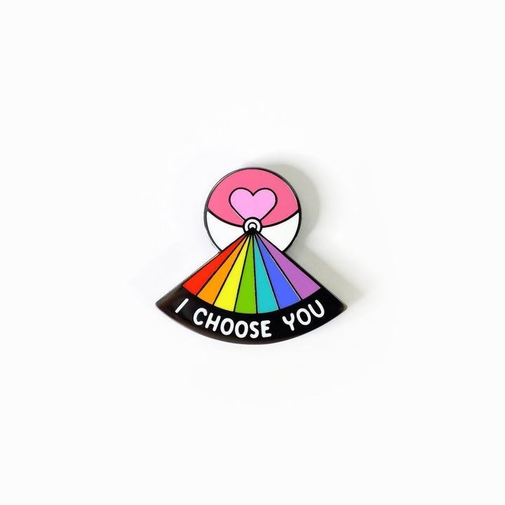 I Choose You Loveball Pin - Bianca's Design Shop