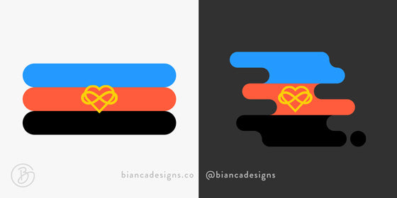 Polyamory Pride Design 2 by Bianca Designs