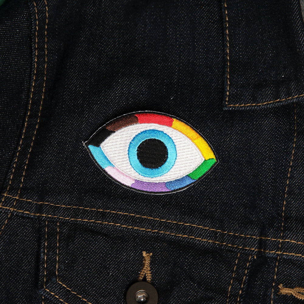 Queer Evil Eye Patch - Bianca's Design Shop