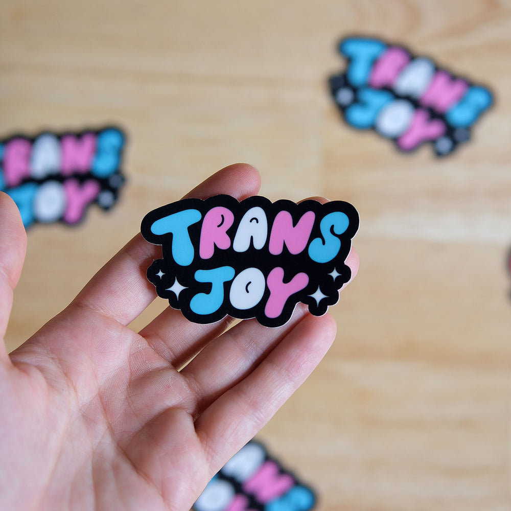 Trans Joy Sticker - Bianca's Design Shop