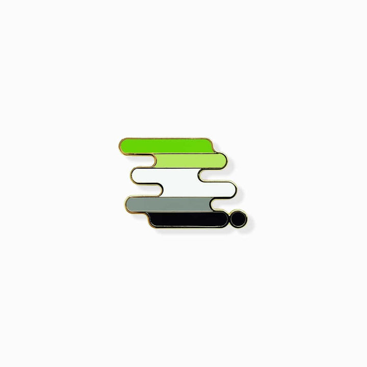 Aromantic Pride Pin - Bianca's Design Shop