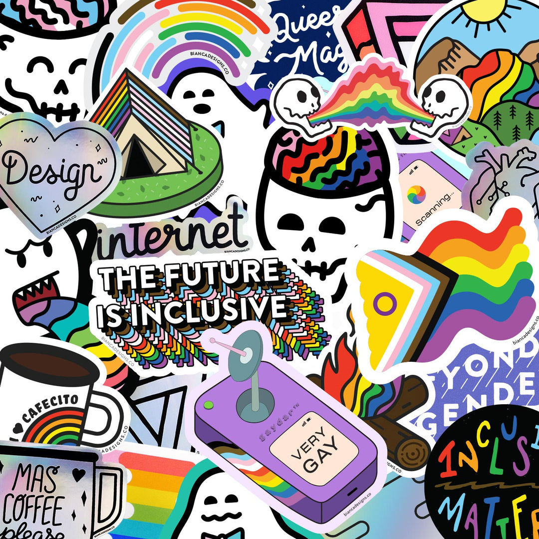 Mystery Pride Sticker Pack by Bianca Designs