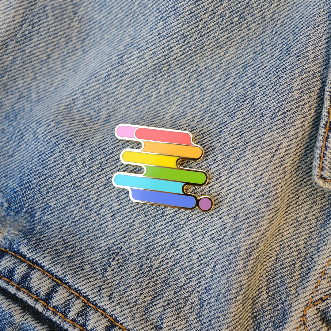 LGBTQ+ Pride Pin - Bianca's Design Shop