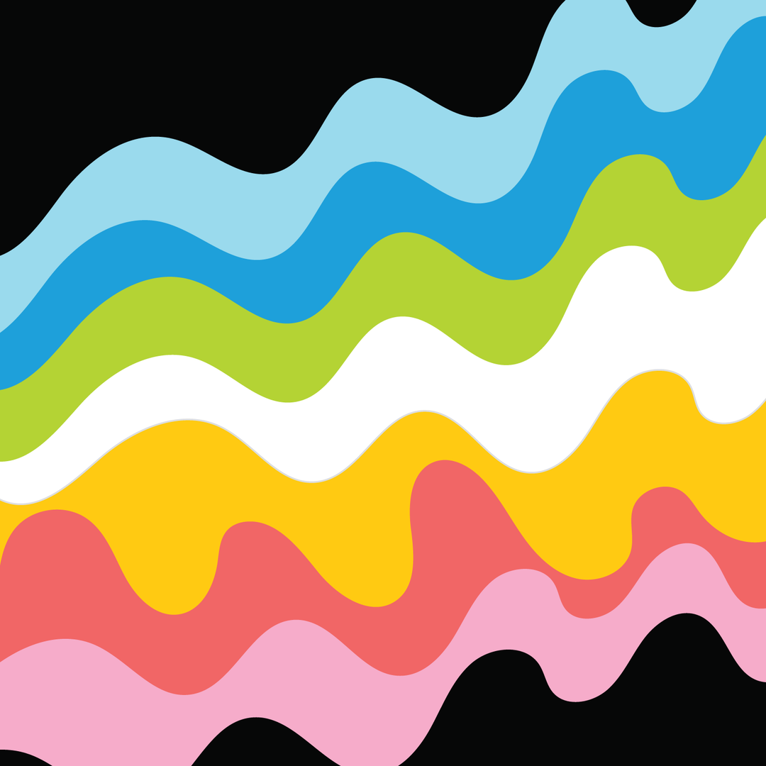 Wavy LGBTQ Pride Washi Tape – Bianca's Design Shop