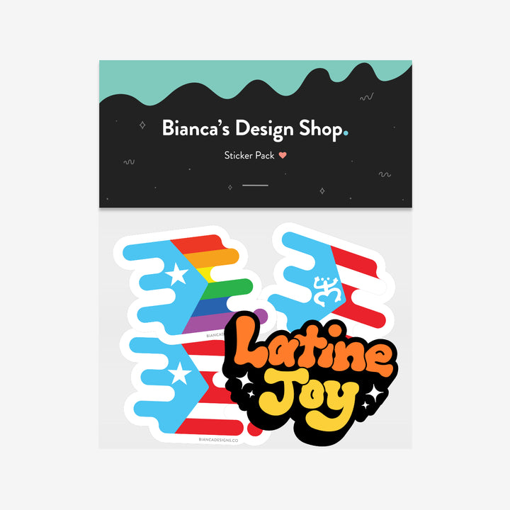 Boricua Pride Sticker Pack