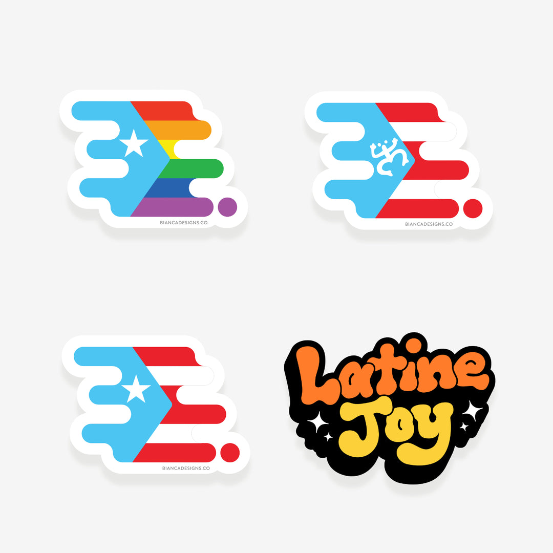Boricua Pride Sticker Pack