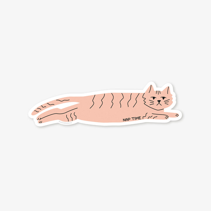 Cat Nap Time Sticker