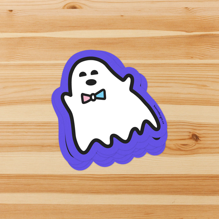 Charlie Trans Ghost Sticker (Spook)