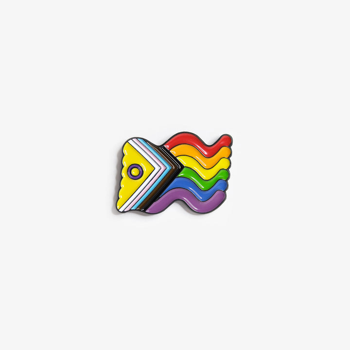 Intersex-Inclusive Squiggly Pride Pin - Bianca's Design Shop