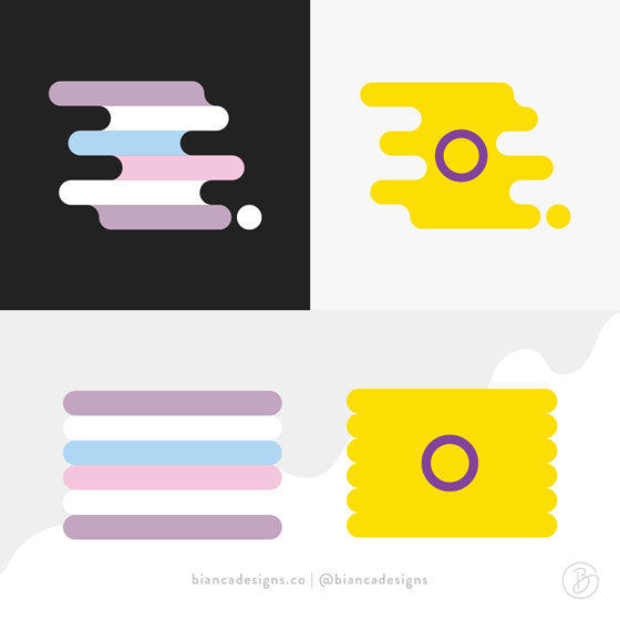 Intersex Pride Design by Bianca Designs