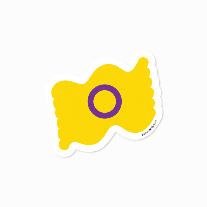 Intersex Squiggly Pride Sticker - Bianca's Design Shop