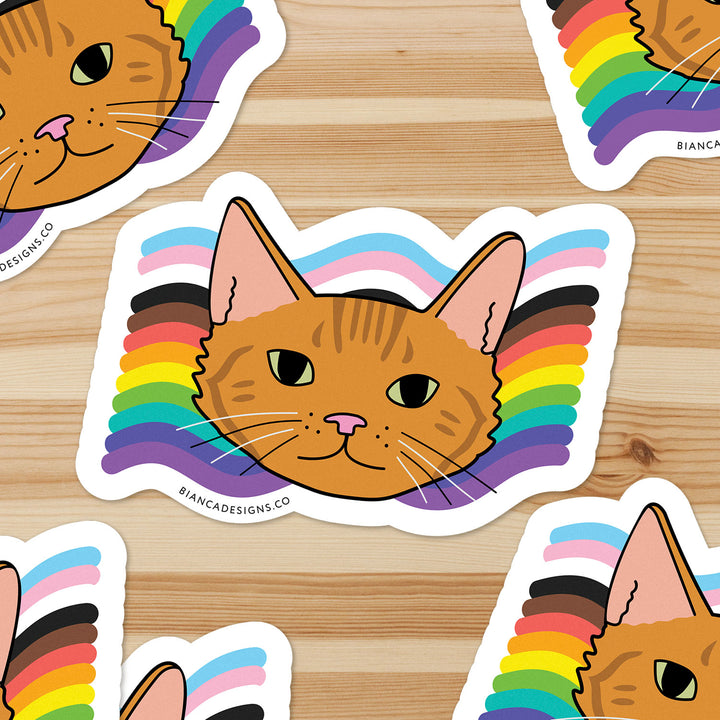 Jade Rainbow Sticker