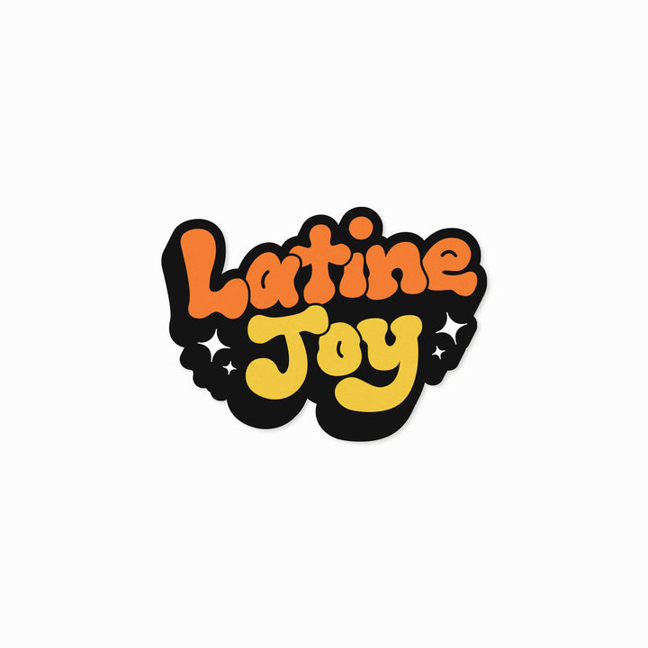 Latine Joy Sticker - Bianca's Design Shop