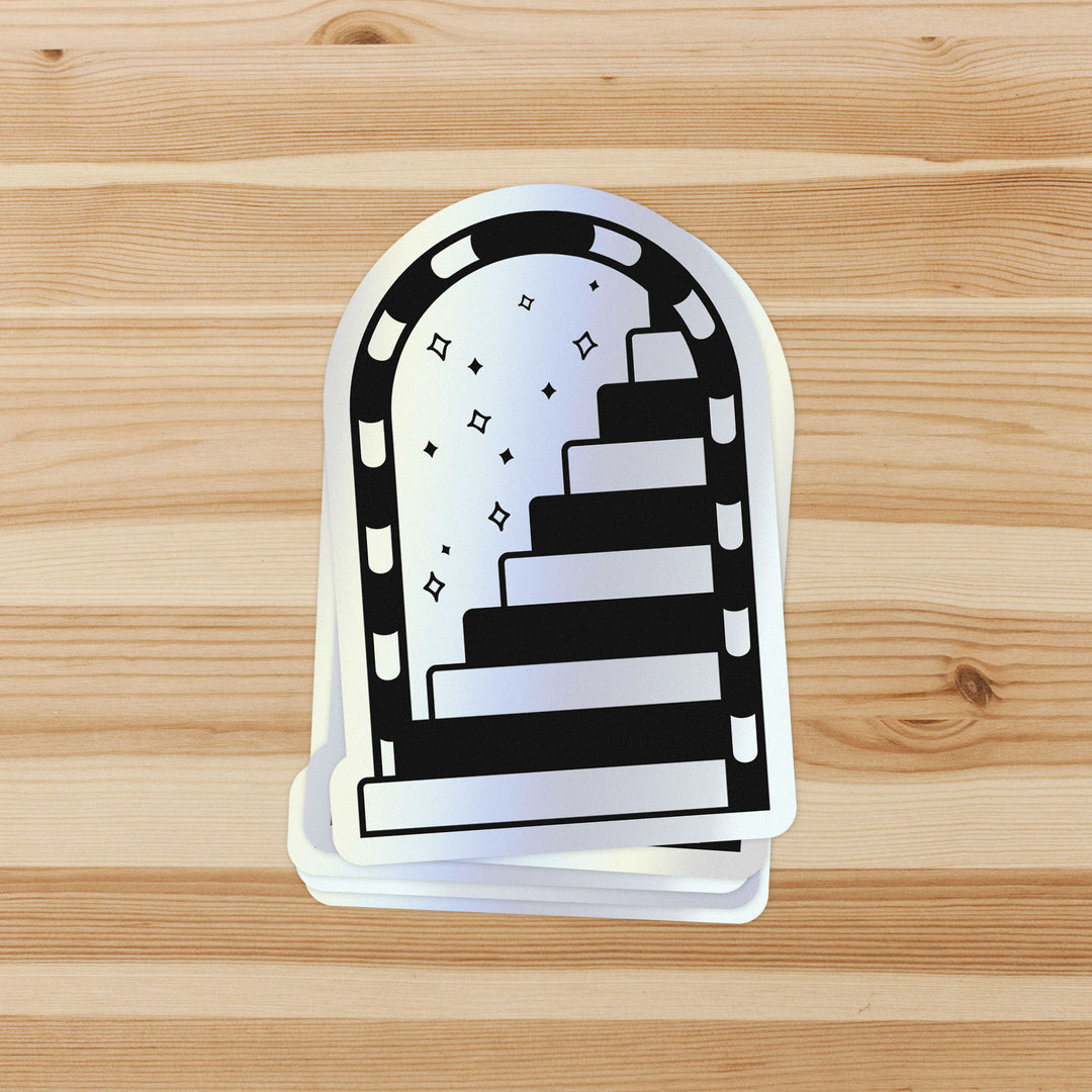 Mystical Staircase Sticker (Holo)