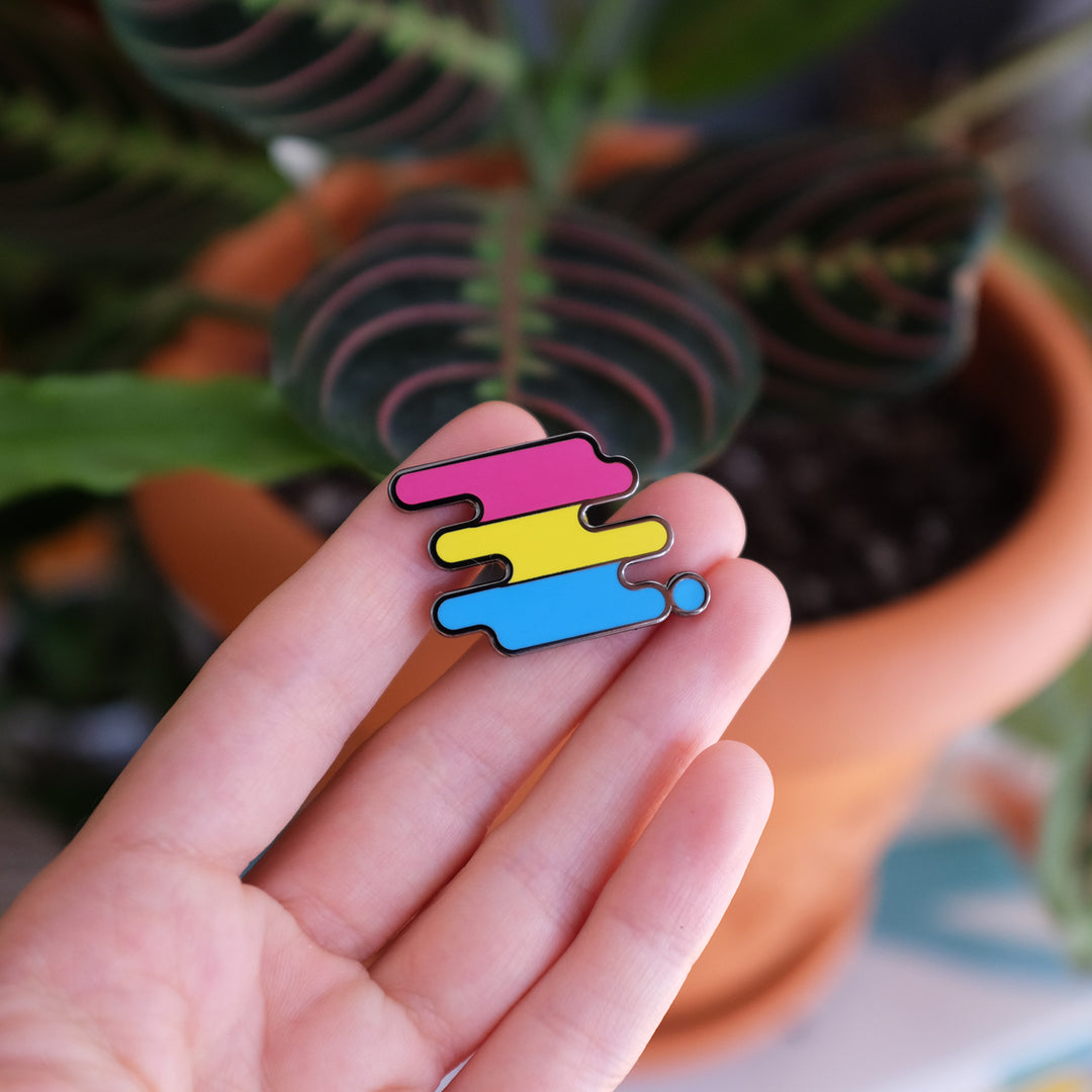 Imperfect Pansexual Pride Pin