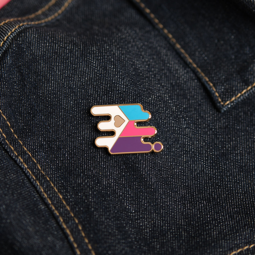 Polyamory Pride Pin - Bianca's Design Shop