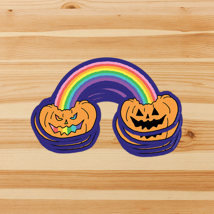 Pumpkin Pride Sticker