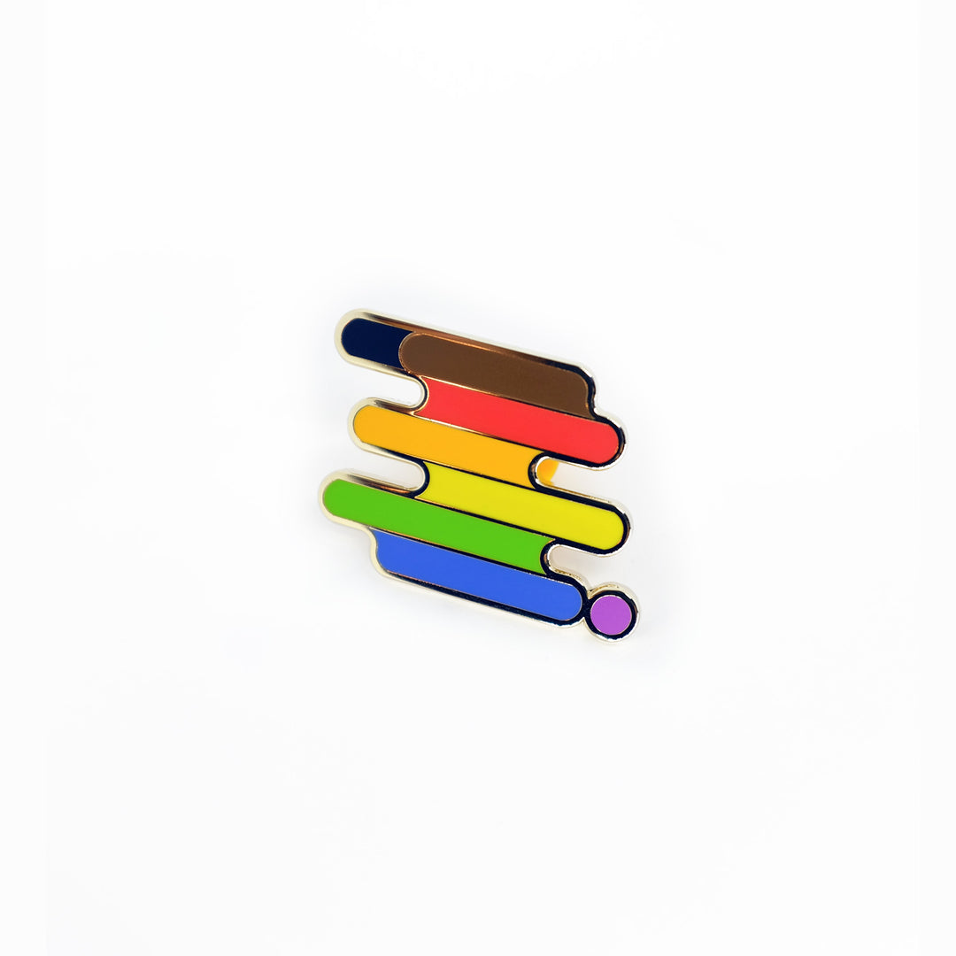 QPOC Pride Pin