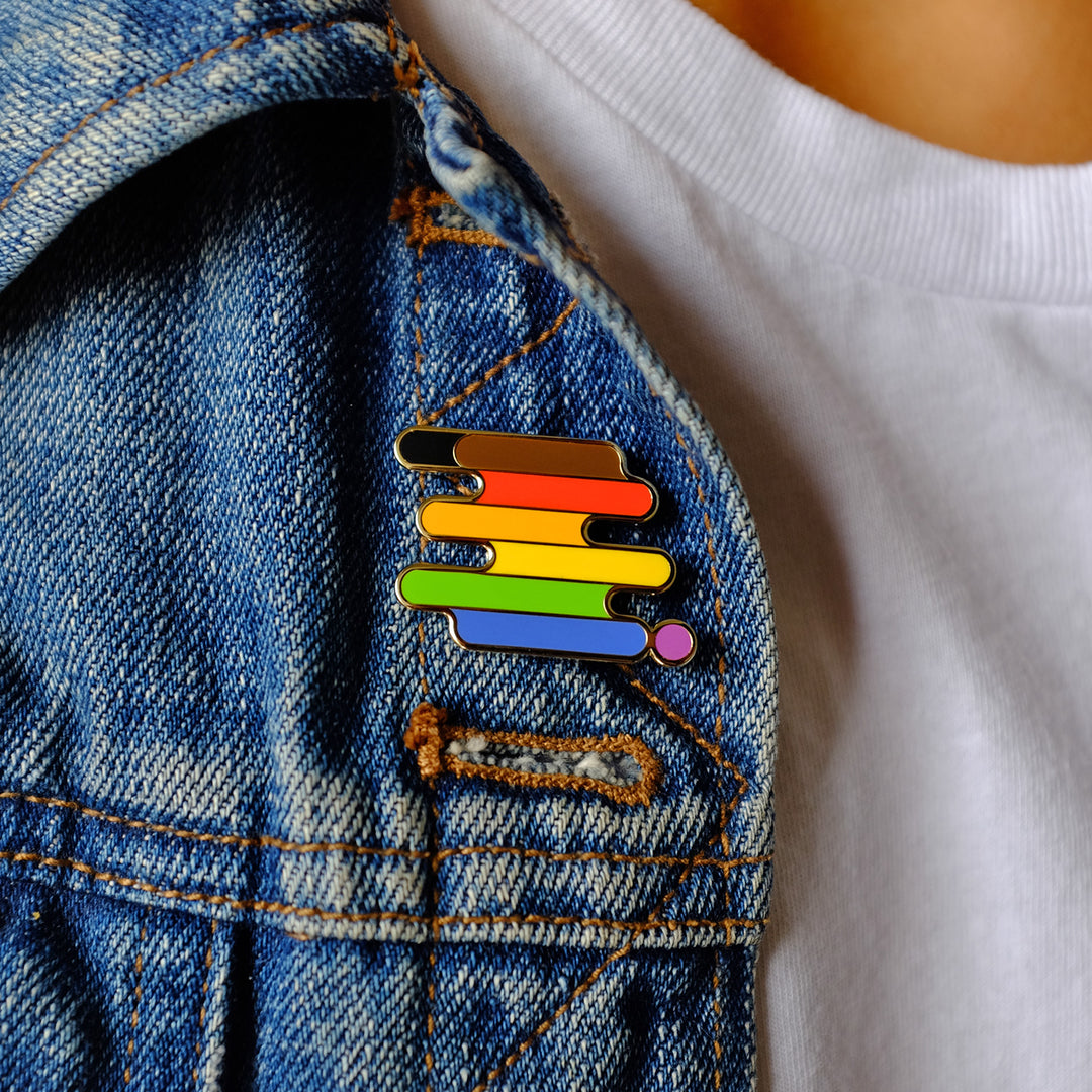 QPOC Pride Pin - Bianca's Design Shop