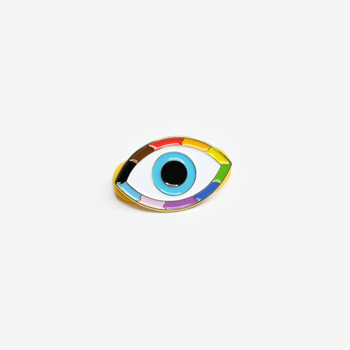 Queer Evil Eye Pin