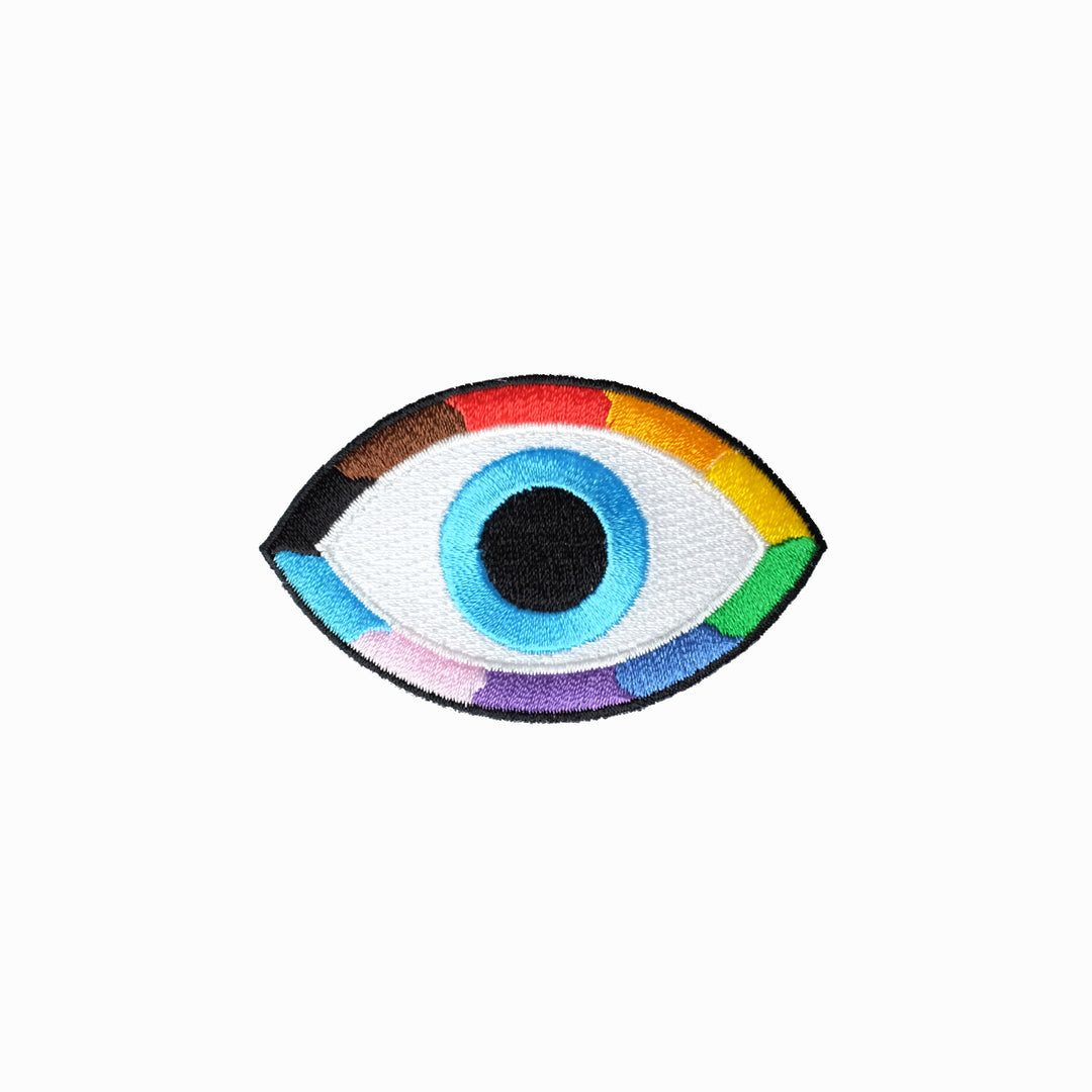 Queer Evil Eye Patch - Bianca's Design Shop