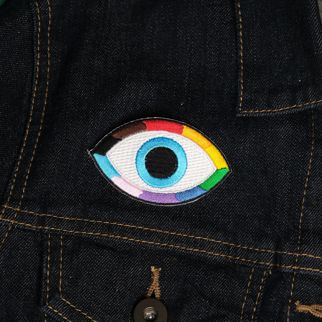 Queer Evil Eye Patch – Bianca's Design Shop