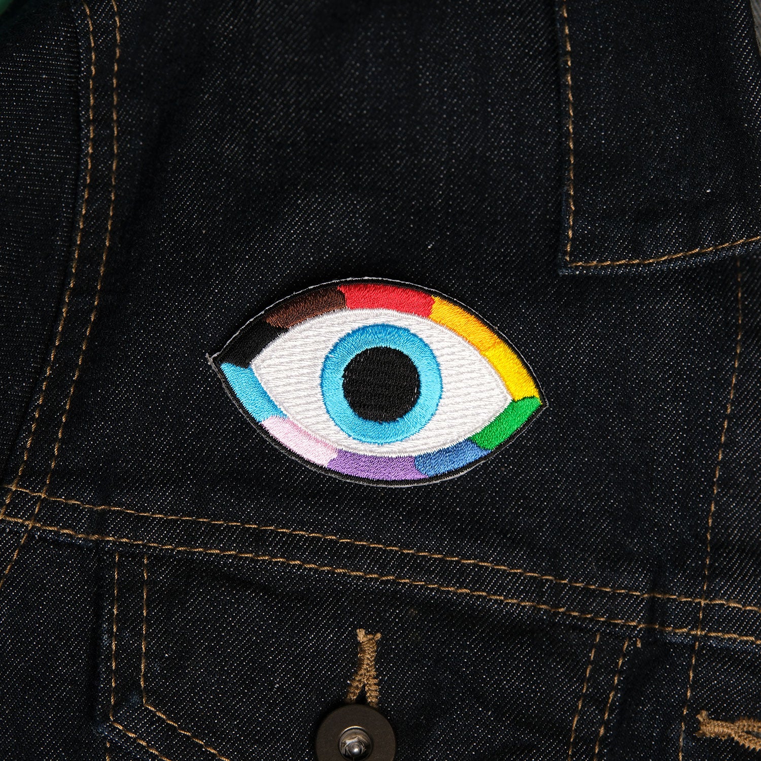 Queer Evil Eye Patch – Bianca's Design Shop