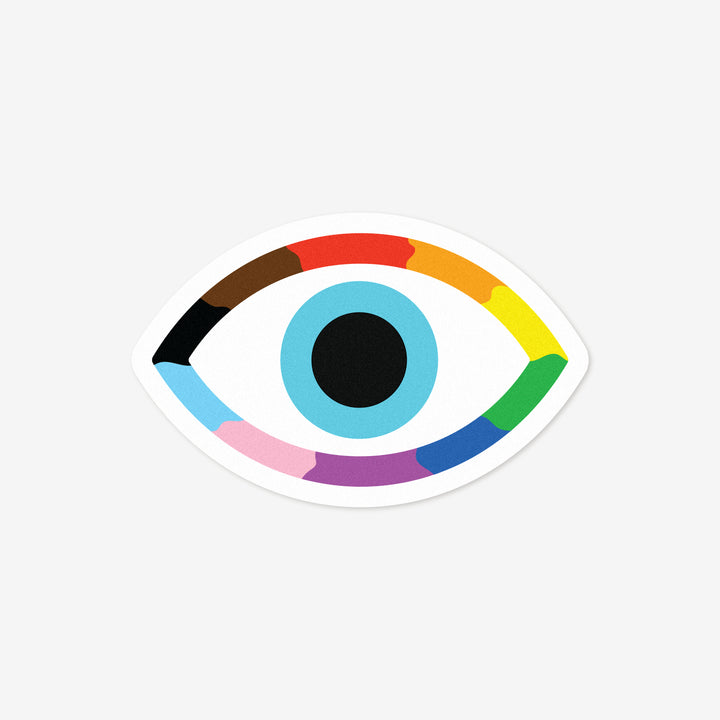 Queer Evil Eye Sticker