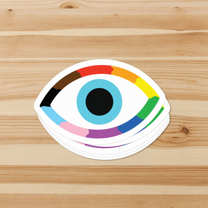 Queer Evil Eye Sticker