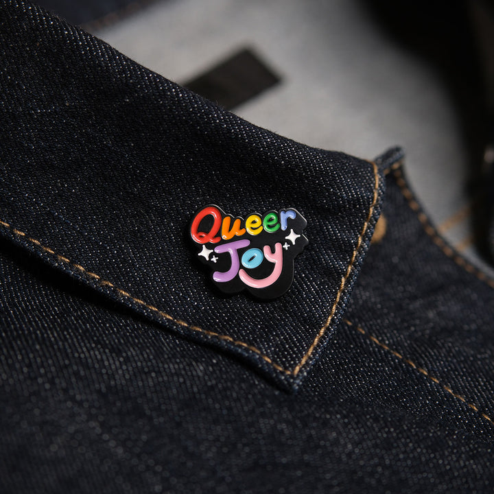 Queer Joy Pin - Bianca's Design Shop