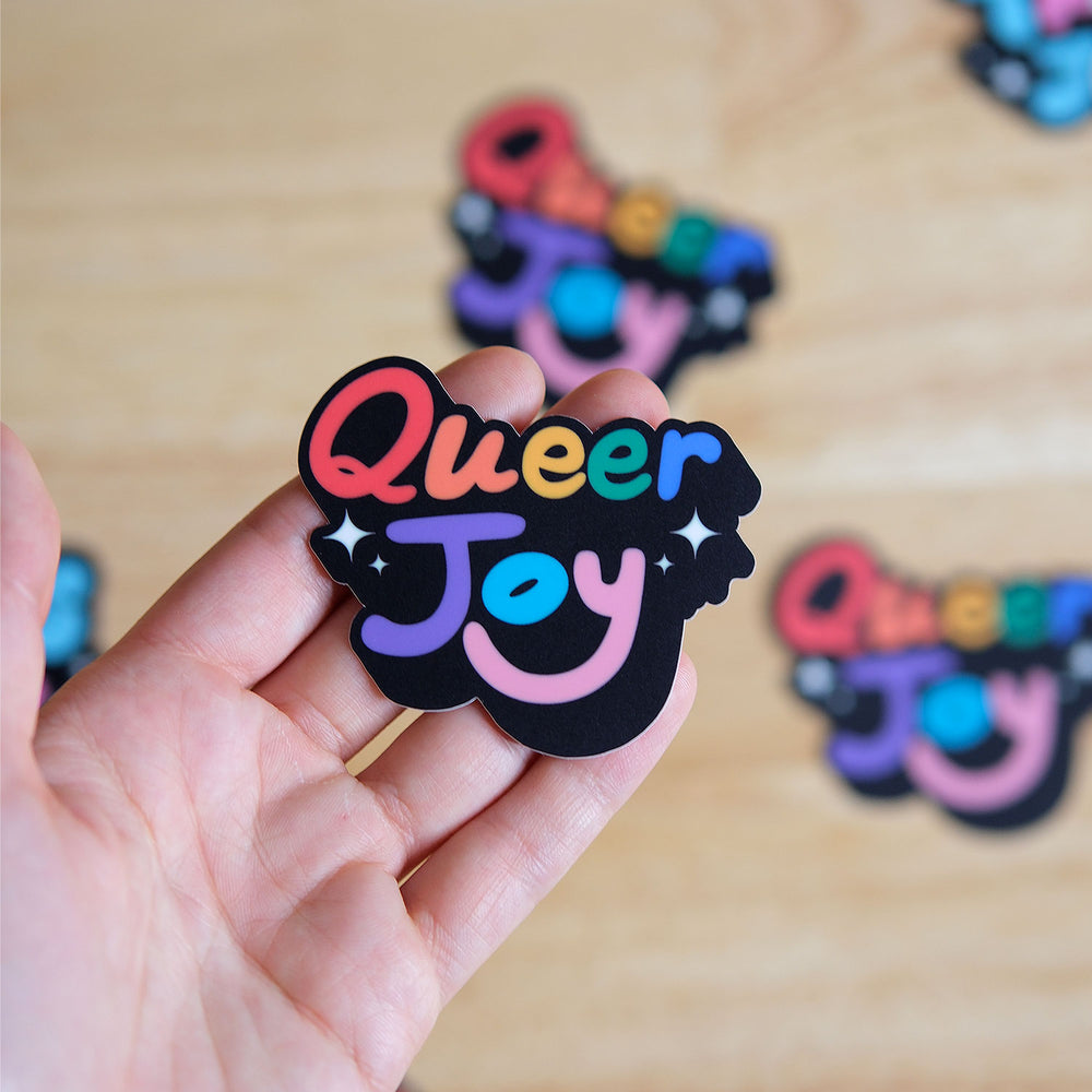Queer Joy Sticker - Bianca's Design Shop