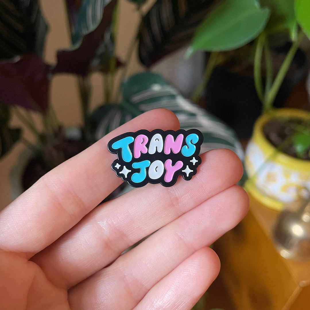 Trans Joy Pin - Bianca's Design Shop