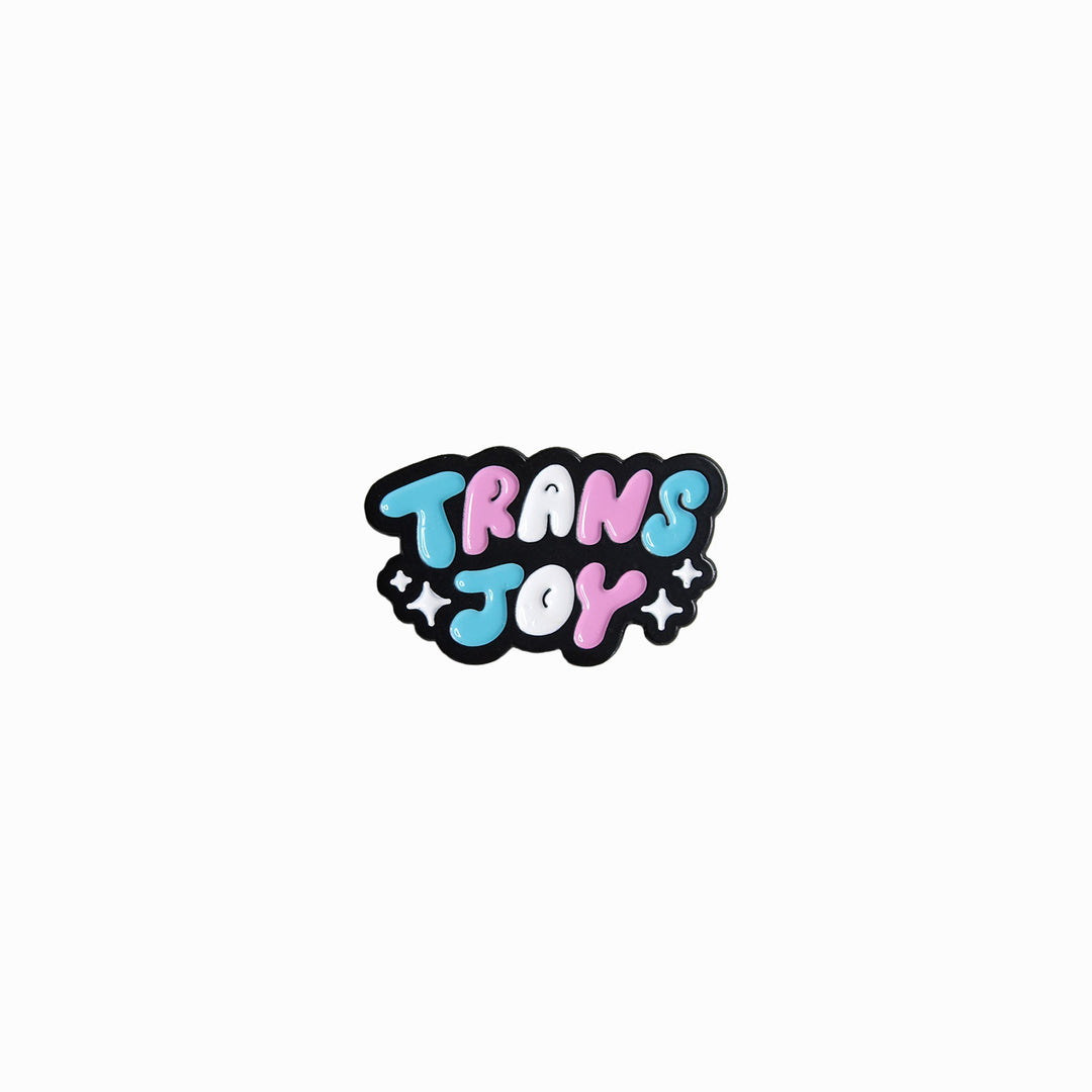 Trans Joy Pin - Bianca's Design Shop