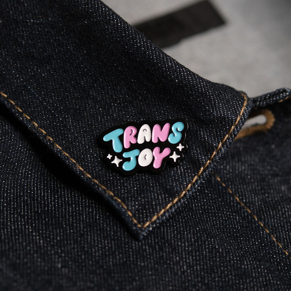 Trans Joy Pin - Bianca's Design Shop