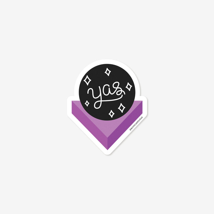 Yas Crystal Ball Sticker