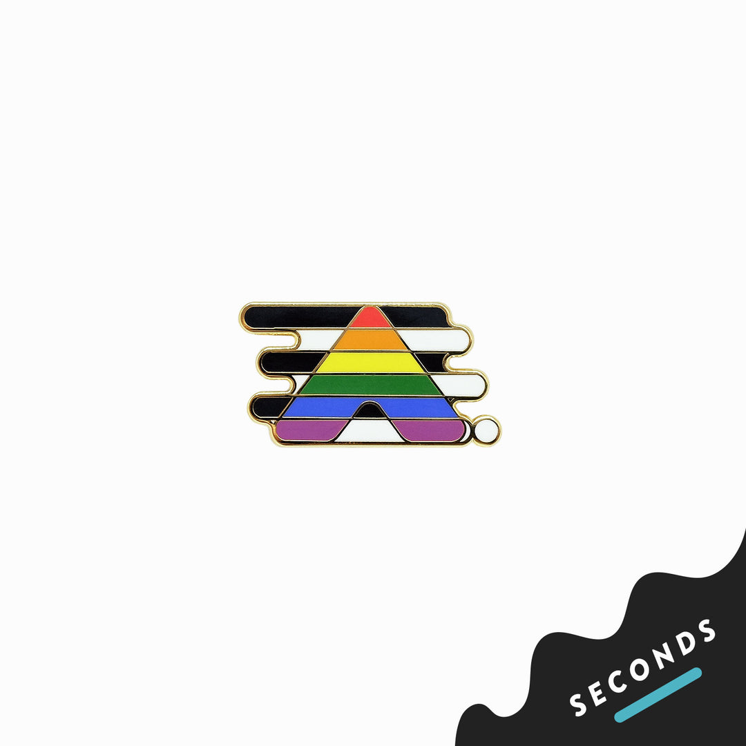 Imperfect Ally Pride Pin - Bianca's Design Shop