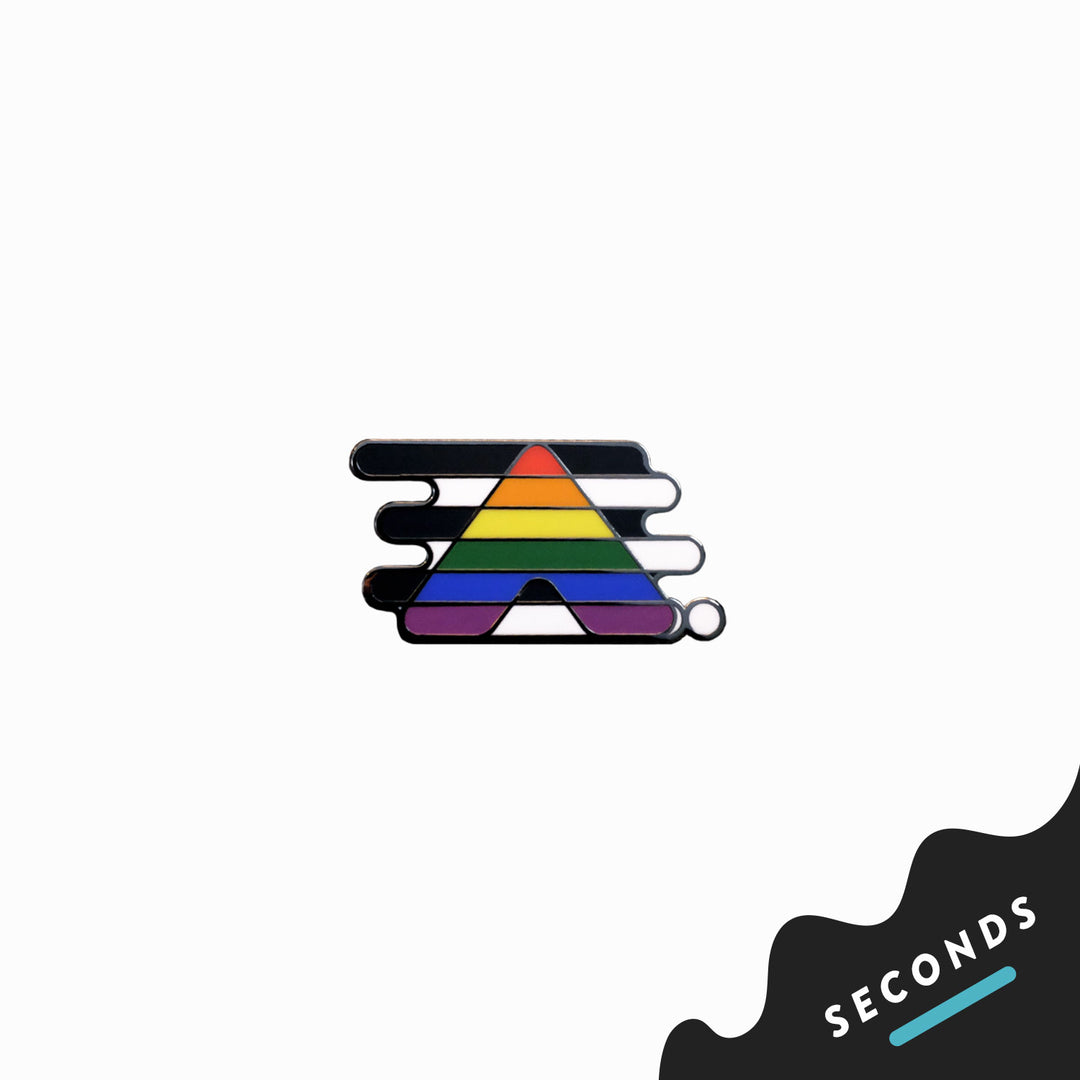 Imperfect Ally Pride Pin - Bianca's Design Shop