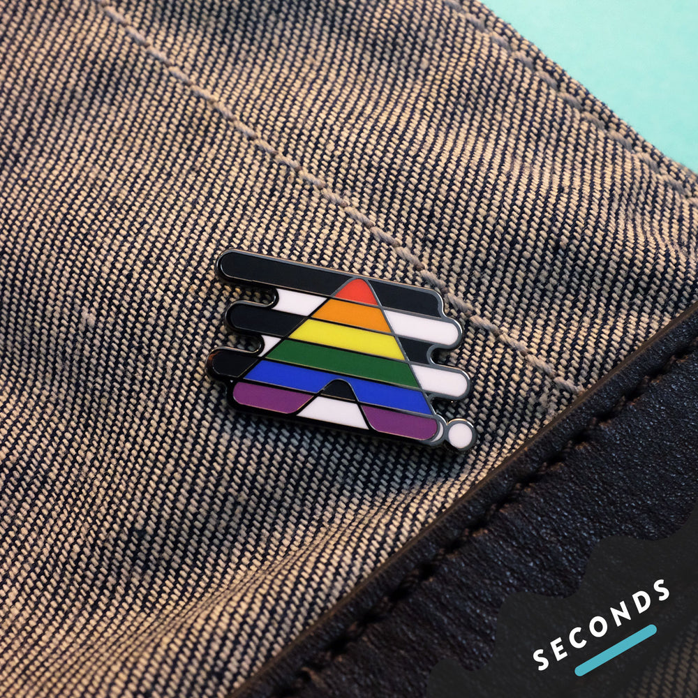 Imperfect Ally Pride Pin - Bianca's Design Shop