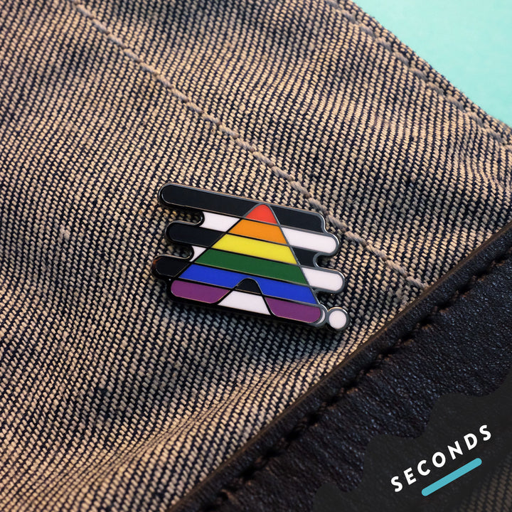 Seconds Sale - Ally Pride Pin