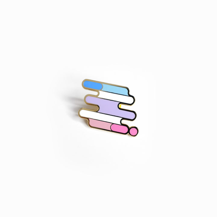 Bigender Pride Pin - Bianca's Design Shop