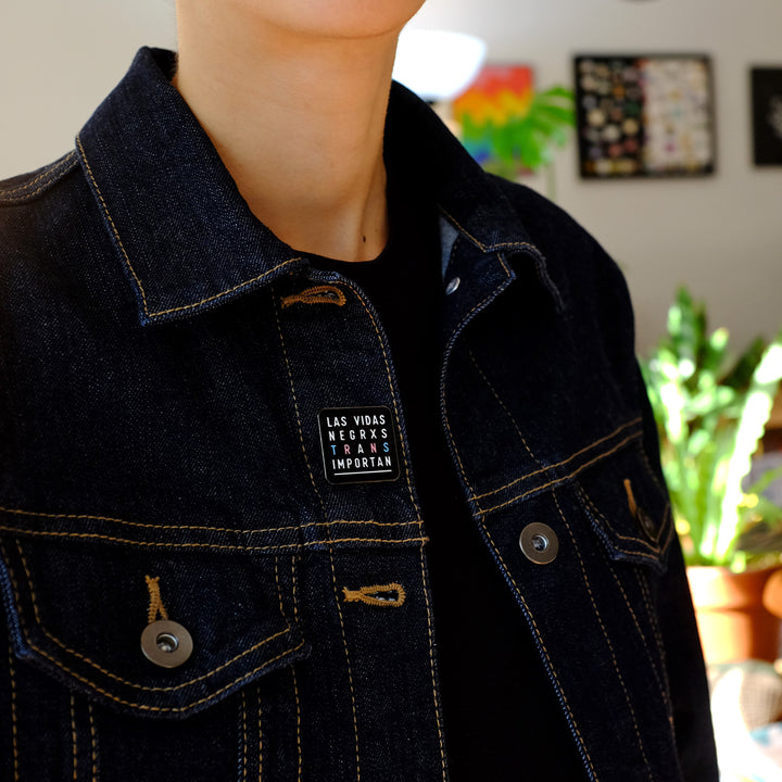 Las Vidas Negrxs Trans Importan Pin - Bianca's Design Shop