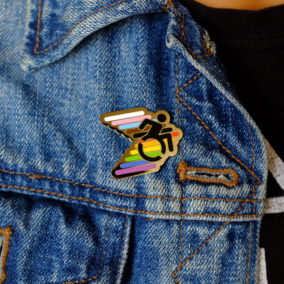 Disability Pride Pin - Bianca's Design Shop