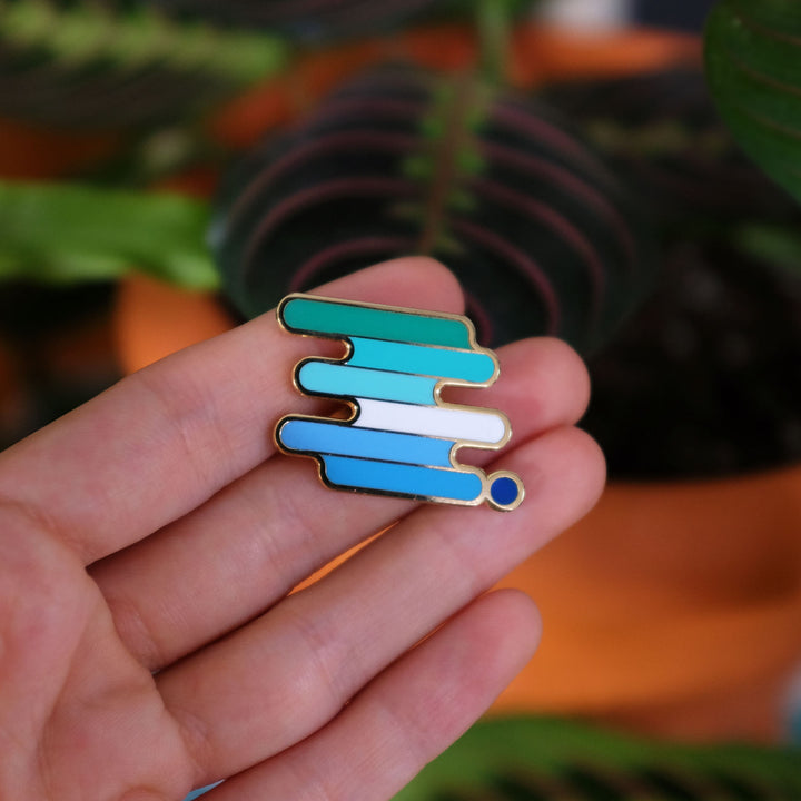 Gay Male Pride Pin