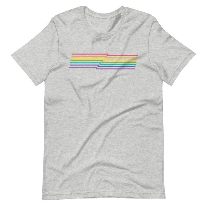 Retro Rainbow Pride Unisex T-Shirt
