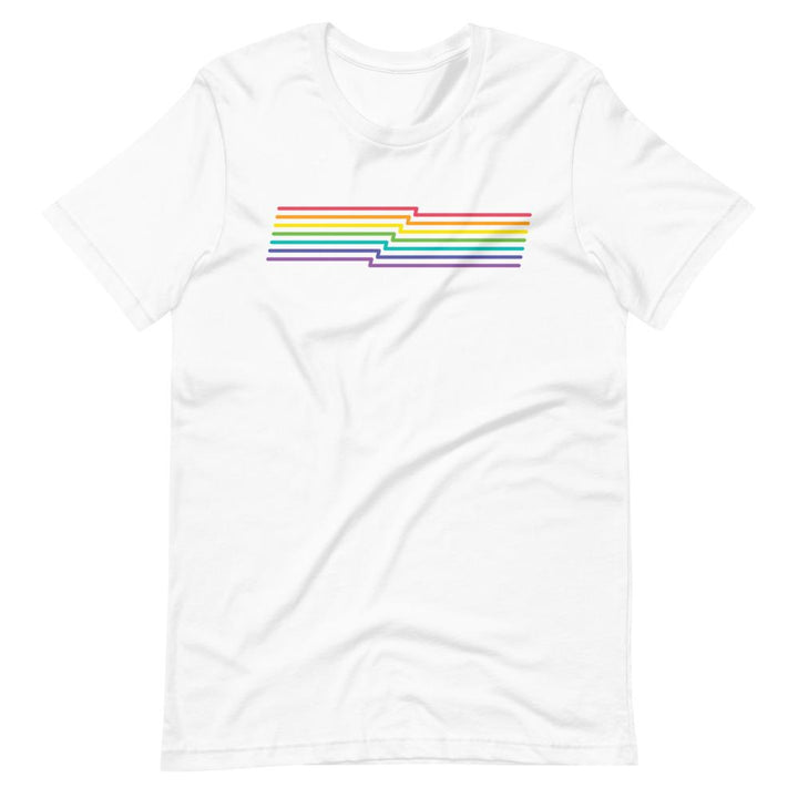 Retro Rainbow Pride Unisex T-Shirt - Bianca's Design Shop