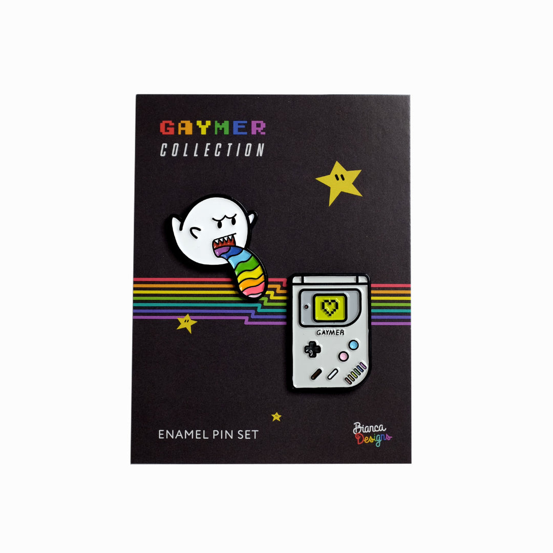 Gaymer Pin Set - Bianca's Design Shop