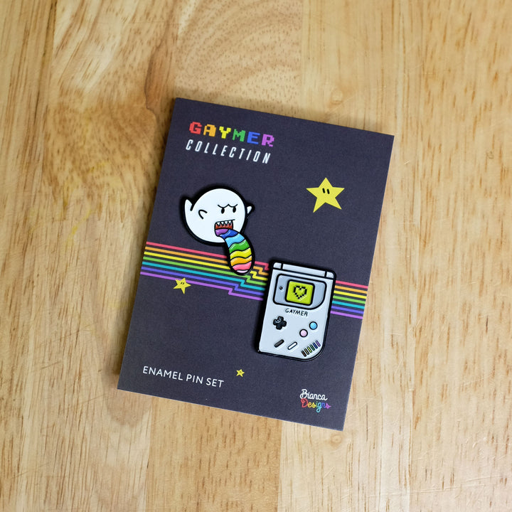 Gaymer Pin Set - Bianca's Design Shop