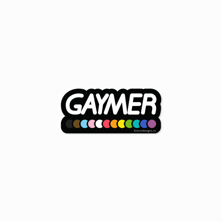 Gaymer Sticker - Bianca's Design Shop
